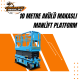 10 metre akulu makasli manlift platform 4