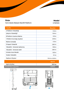 14mt Akulu Makasli Manlift Platform 1