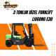 3 tonluk dizel forklift liugong e30 2